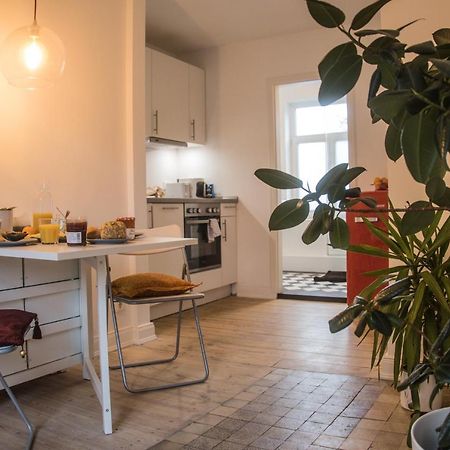 Doppelbett In Heller Wohnung Hamburk Exteriér fotografie