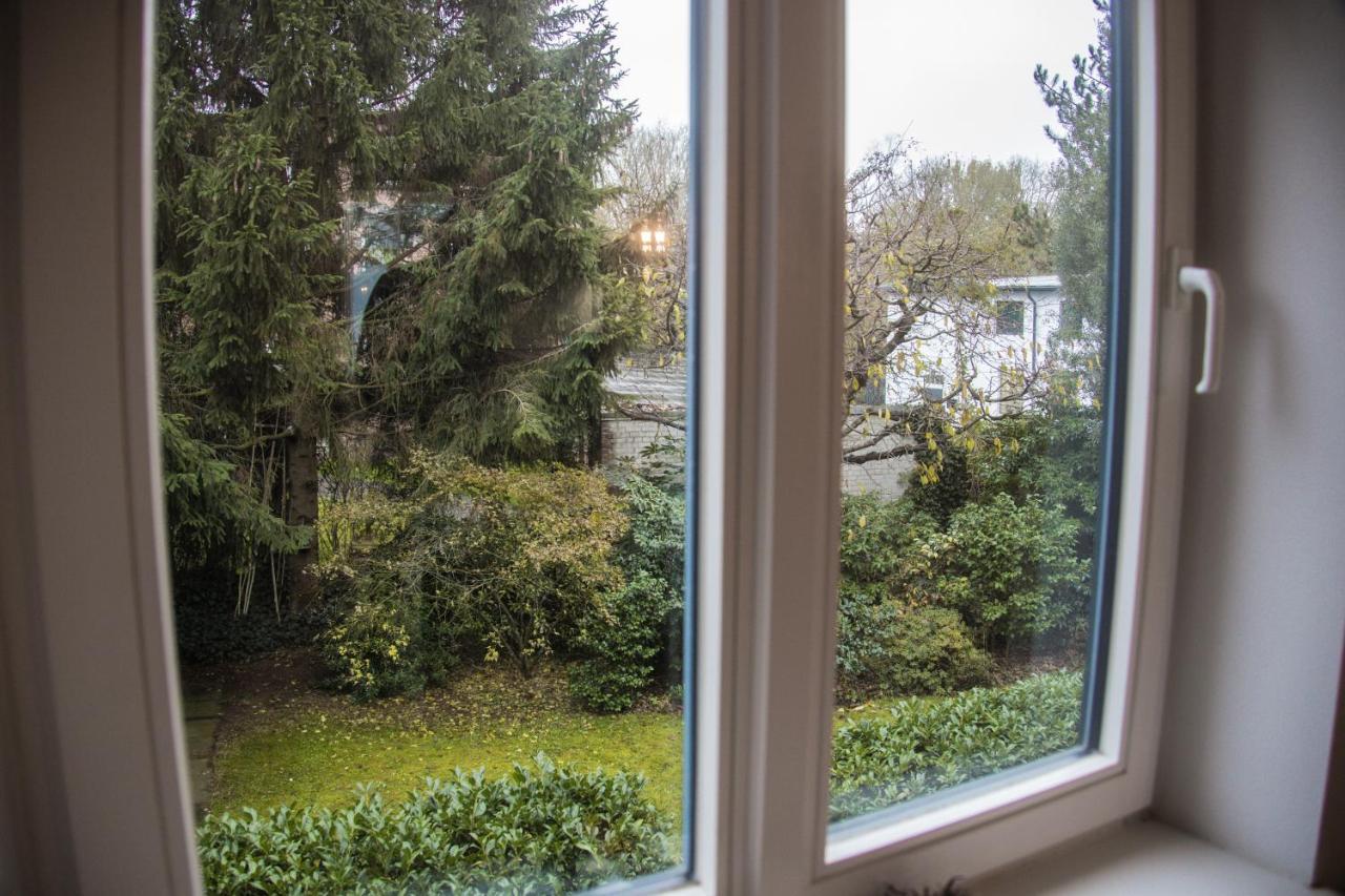 Doppelbett In Heller Wohnung Hamburk Exteriér fotografie