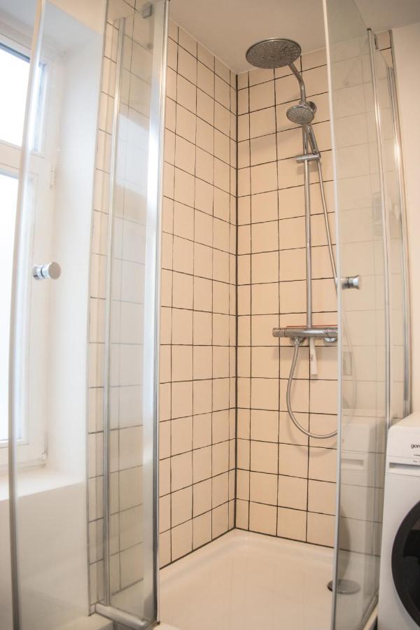 Doppelbett In Heller Wohnung Hamburk Exteriér fotografie